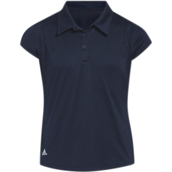 adidas Boys' Performance Primegreen Golf Polo Collegiate Navy M - Picture 1 of 1